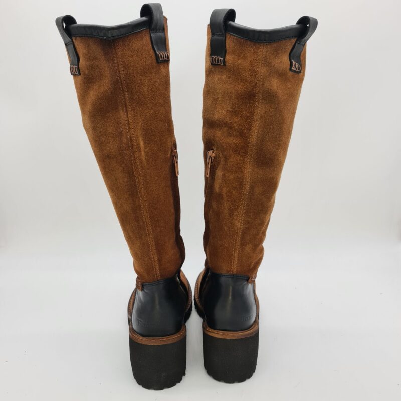 Felmini stivale donna scamosciato cuoio tacco 6 cm