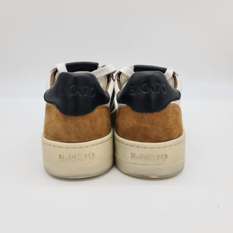 Back 70 sneakers uomo bianca e marrone