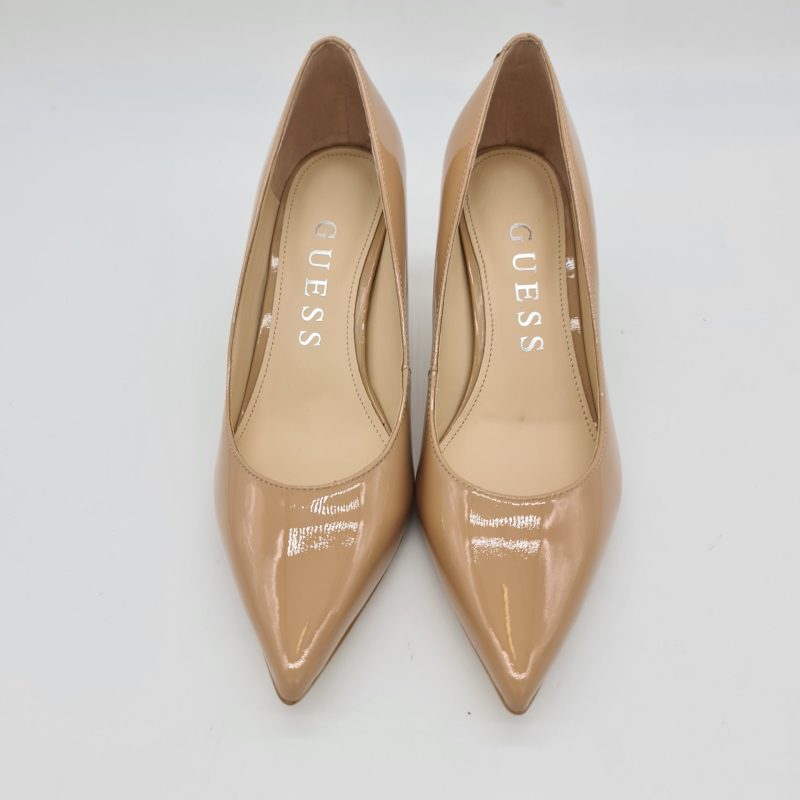 Guess décolleté vernice nude tacco 7 cm