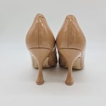 Guess décolleté vernice nude tacco a rocchetto 9 cm
