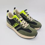 Napapijri sneakers uomo verde logo piccolo