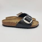 Birkenstock Madrid Big Buckle ciabatta graceful licorice donna