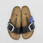 Birkenstock Madrid Big Buckle ciabatta graceful licorice donna
