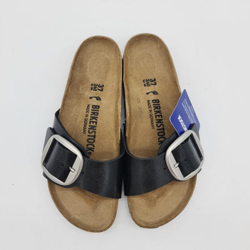 Birkenstock Madrid Big Buckle ciabatta graceful licorice donna