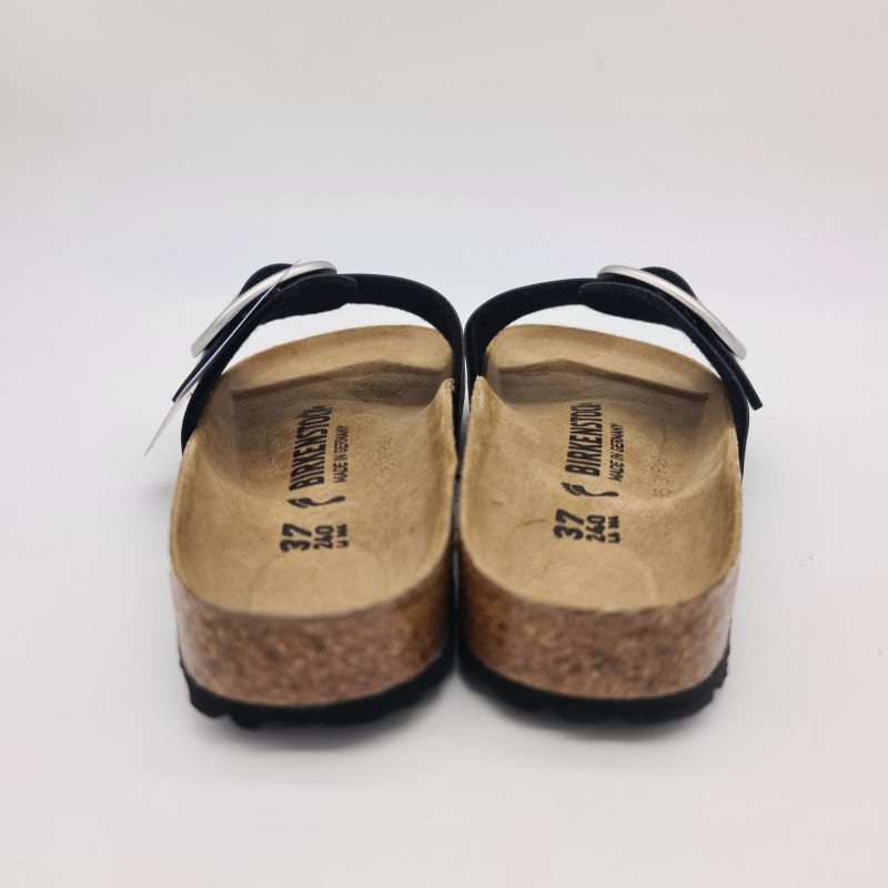 Birkenstock Madrid Big Buckle ciabatta graceful licorice donna