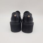 Cult mocassino Grace 3923 nero donna con tacco e platform