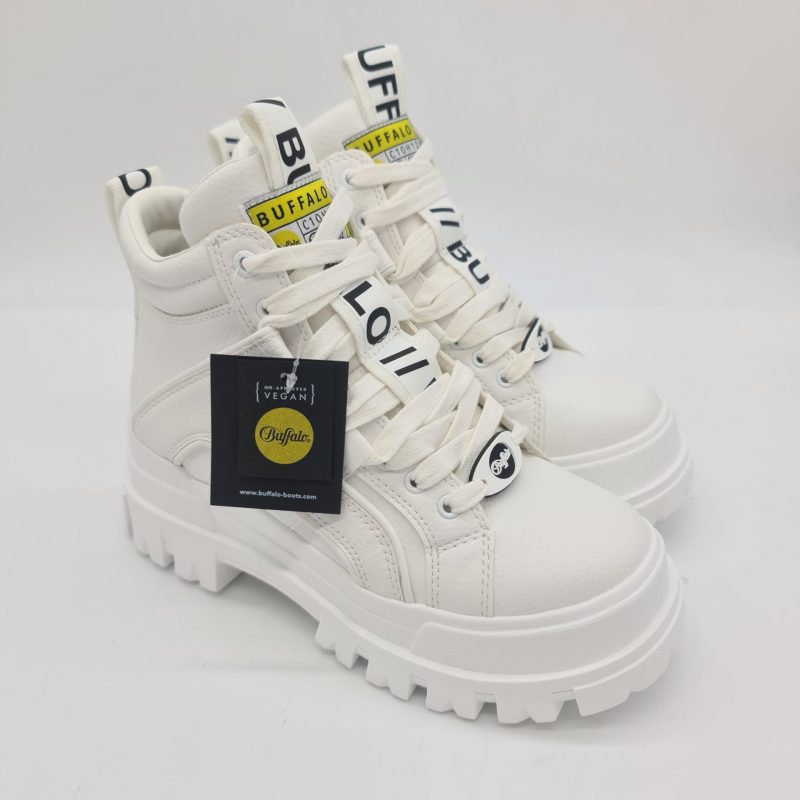 Buffalo Aspha sneakers bianca donna