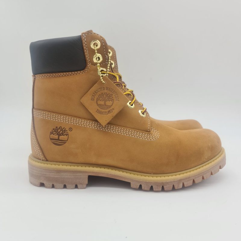 Timberland Premium scarponcino 6 buchi uomo nabuk giallo