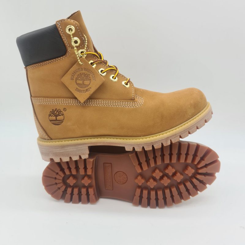 Timberland Premium scarponcino 6 buchi uomo nabuk giallo