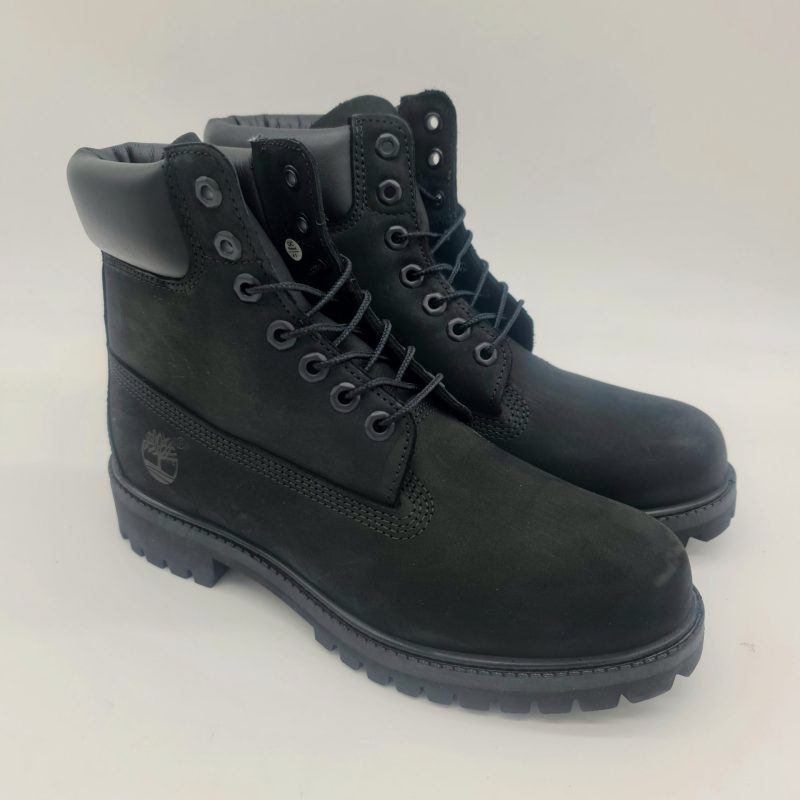 Timberland Premium scarponcino 6 buchi uomo nabuk nero