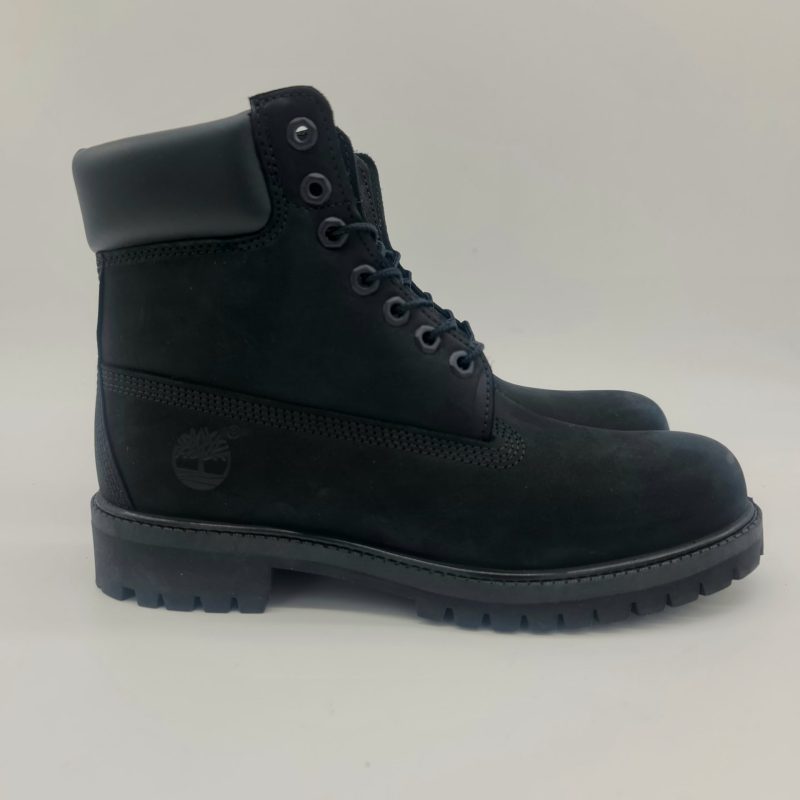 Timberland Premium scarponcino 6 buchi uomo nabuk nero