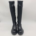 Les Tulipes stivale donna nero gambale elasticizzato