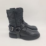 Felmini anfibio donna nero con ghetta removibile