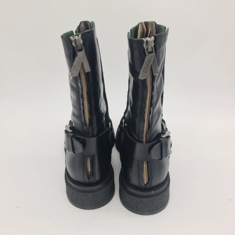 Felmini anfibio donna nero con ghetta removibile