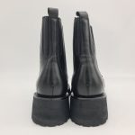 Felmini stivaletto donna con elastici pelle nero
