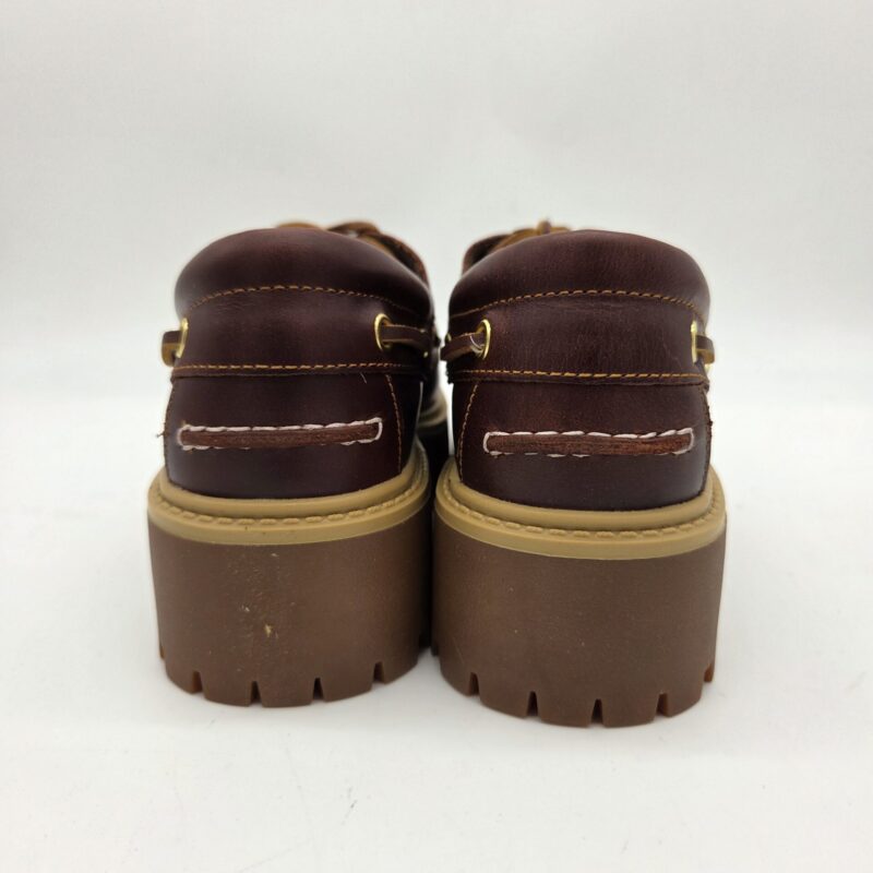 Timberland Stone street scarpa barca donna platform marrone rootbeer