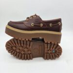 Timberland Stone street scarpa barca donna platform marrone rootbeer