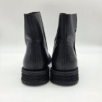 Felmini stivaletto donna con spacchetti laterali lavado nero