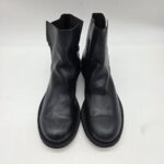 Felmini stivaletto donna con spacchetti laterali lavado nero