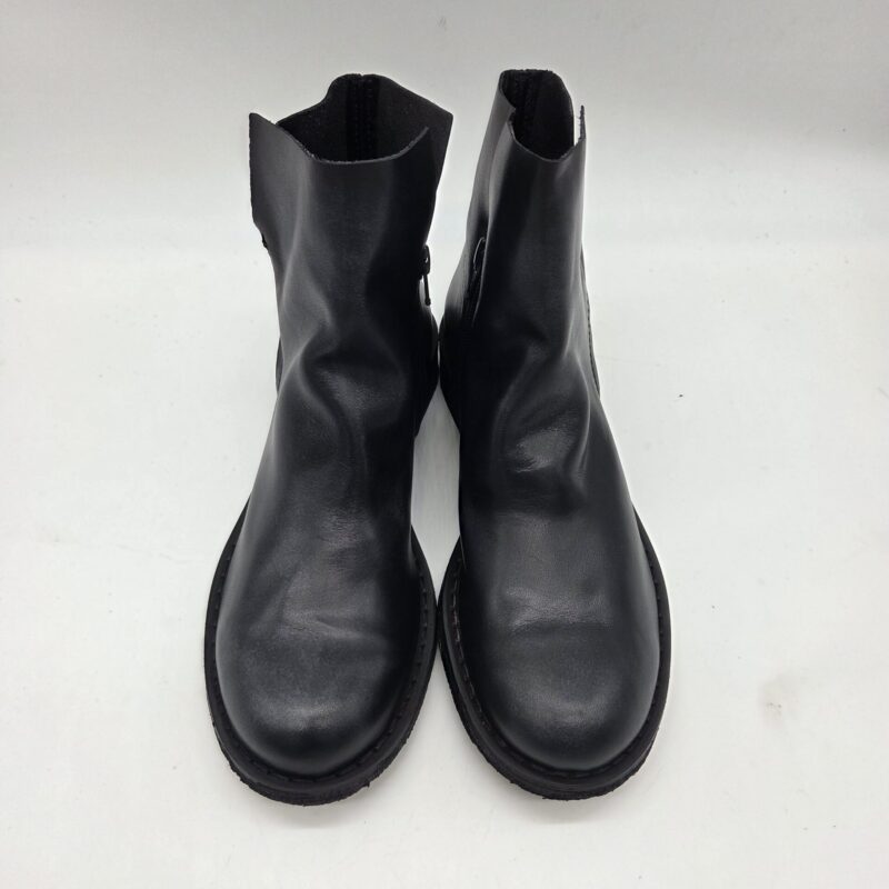 Felmini stivaletto donna con spacchetti laterali lavado nero