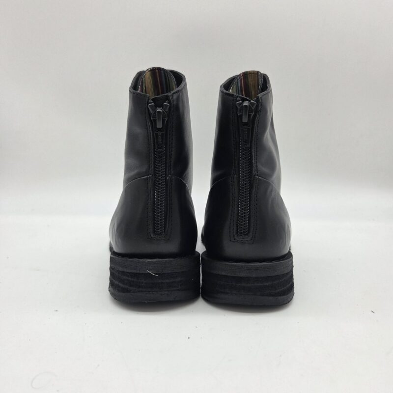 Felmini scarponcino donna nero con zip dietro