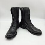 Felmini anfibio donna nero fondo classico zip laterale