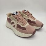 No Name sneakers donna in velluto rosa