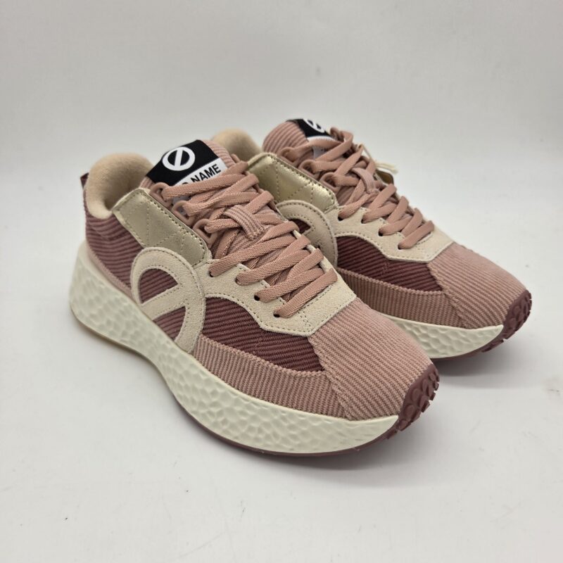 No Name sneakers donna in velluto rosa