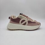 No Name sneakers donna in velluto rosa