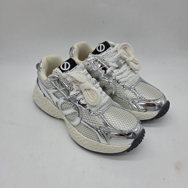 No Name sneakers donna argento