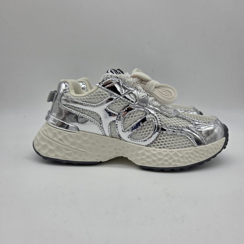 No Name sneakers donna argento