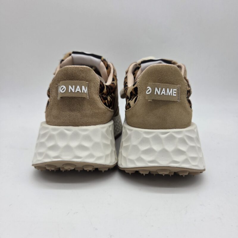 No Name sneakers donna in cavallino leopardato