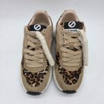 No Name sneakers donna in cavallino leopardato