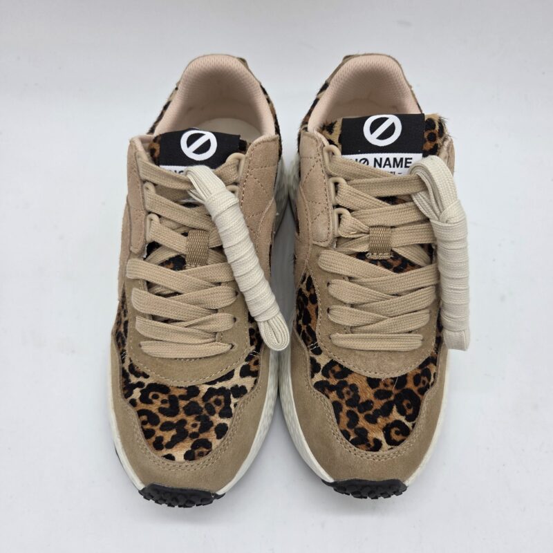 No Name sneakers donna in cavallino leopardato