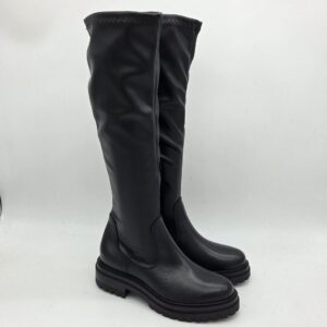 Les Tulipes stivale donna elasticizzato nero fondo carrarmato