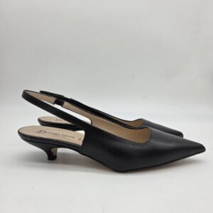 Divine Follie Slingback donna nero tacco 4 cm